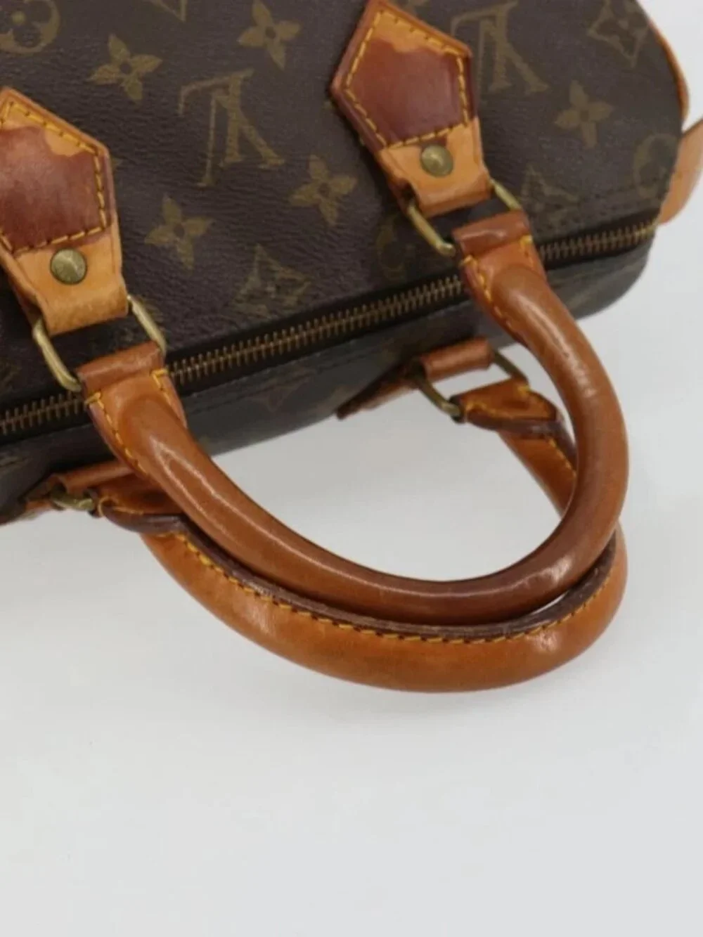 LOUIS VUITTON Monogram Speedy 25 Hand Bag M41528 LV Auth 180577